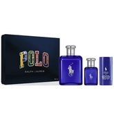 Ralph Lauren Polo Blue Eau De Toilette 125mL 3 Piece Set